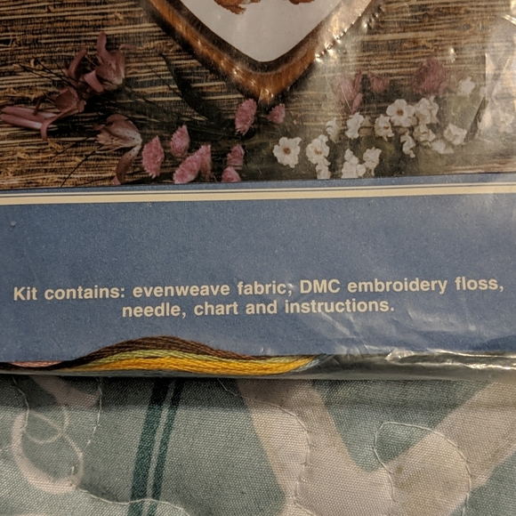 Bunny cross stitch kit - Picture 3 of 4